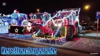 Verlichte #kerst #tractor #parade Tessenderlo-ham 12/12/2025