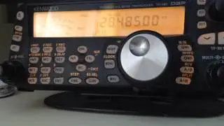 Longpath echoes, backscatter and groundwave from DK3EE on 10m. RX by PA9X.