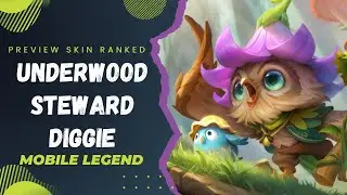 Preview Skin Season 32 Underwood Steward Diggie #mlbbindonesia #mobilelegends #moonton