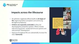 Air pollution and health - Local Health and Global Profits webinar