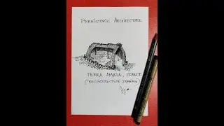 TERRA AMATA-HISTORY OF ARCHITECTURE- SKETCHES-PREHISTORIC-PEN & INK-EASY-BEGINNERS-I YEAR- B.ARCH-06