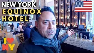 Electric Lemon at Equinox Hotel. It's LUXURY!🇺🇸🏨🍷🍣