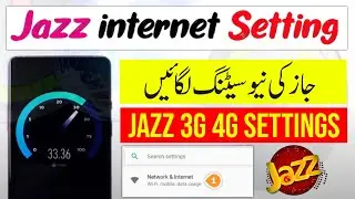 Jazz internet Settings 2024 | Jazz Fast internet Settings | Jazz 3g 4g internet Settings