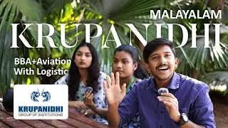 BBA AVIATION WITH LOGISTICS KRUPANIDHI COLLEGE BANGLORE STUDENTS OPINION MALAYALAM