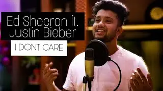 Ed Sheeran & Justin Bieber - I Don't Care | leeman thomas cover