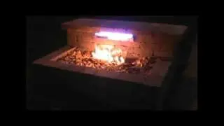 LondonStone Aztec Fire Fountain Installation - Hoffman Bros. Sod