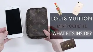 Will Your Phone Fit in a Louis Vuitton Mini Pochette? What Fits Inside