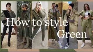 how to style olive green ideas |2026 | outfits oil green trends ideas for winter / lookbook autumn