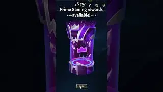August Prime Gaming rewards are here! #Shorts