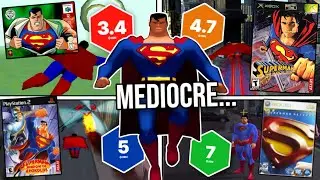 I Played The Lowest Rated Superman Games...