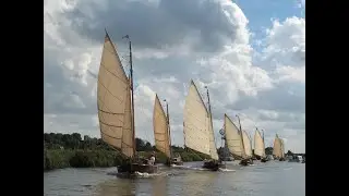 Hunter's Yard - Sailing a 1930's wooden Norfolk Broads yacht from Hunter's Yard, Ludham, UK
