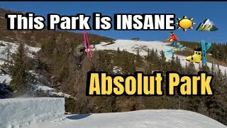 This Park is INSANE...😱 Absolut Park First Session❄️🎿