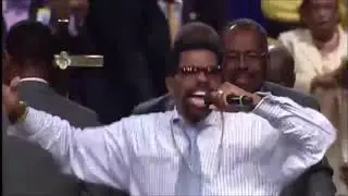 James Fortune And Fiya Featuring Bishop Hezekiah Walker Praise Break COGIC Style!