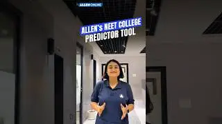 💻 Predict Your NEET 2025 College for FREE | ALLEN College Predictor | #allenonline
