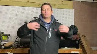 Heated Jacket with Battery Pack 12V 5 in 1 Smart Control Battery, Core Edge