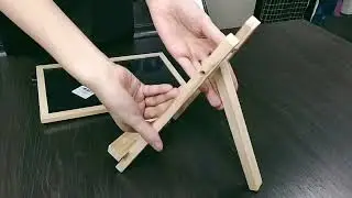 Mini Blackboard With Wooden Stand
