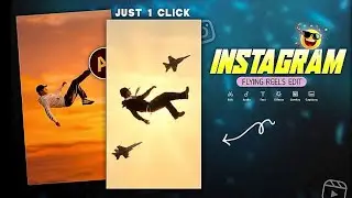 Instagram Tranding Man Flying For Sky Video Editing ✨| How To Make Ai Videos Of Flying In The Sky