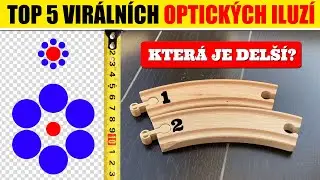 TOP 5 virálních OPTICKÝCH ILUZÍ