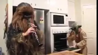 Oven kid and his dad! Starwars Style