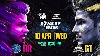 RR v GT TATA IPL 2024 MATCH PROMO