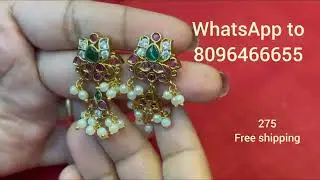 Under 1000 premium quality jewellery #fashion #onegramgoldjewellery 