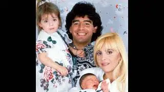 Maradona with cute family 😍🥰#maradona #shorts #viral