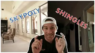 Shingled Patio Cover or SkyPoly Pergola?! Shingles are SO DARK! 😬 SkyPoly = SO MUCH LIGHT