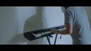 Slamming Keys Aggressively for Emotional Content Cinematic Musical Masterpiece Scam Asian High Contr