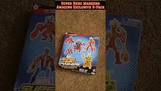 Marvel Super Hero Mashers: Amazon Exclusive 5-Pack figures (Star Lord, Thor, Groot, Rocket & Loki)