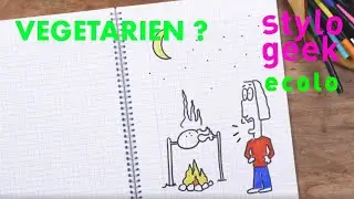 Pourquoi manger de la viande n'est pas bon pour notre planète ? par le Stylo Geek Ecolo - CANAL+kids