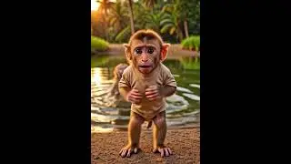 Poor Monkey. #cartoon #animation #cute #disney #monkey #kids #baby #funny #facts #movie