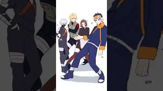 kawaii 😻 #naruto #kakashi #obito #minato #trendingshorts