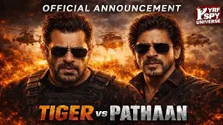 Tiger vs Pathaan | OFFICIAL ANNOUNCEMENT | YRF Spy Universe Biggest Film 