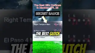 How To Run The #1 GLITCH Blitz Defense In Madden 26! ✅ (SO GOOD) #shorts
