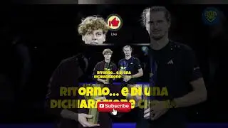 Zverev ZITTISCE tutti dopo la sconfitta con Sinner 😤 #sinner #zverev #daviscup #alcaraz