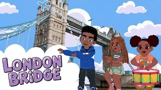🌉 Ghetto Kid TV &ndash; London Bridge | Classic Nursery Rhyme for Kids 🎶