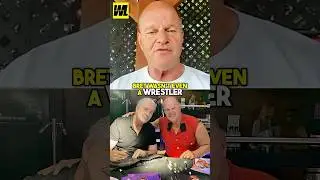 The Mountie Jacques Rougeau on Bret Hitman Hart