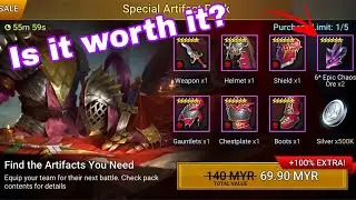 Is gear packs worth it? | Pros and cons | Packs and offer | Raid Shadow Legend