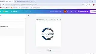 Facebook Page logo design With Canva