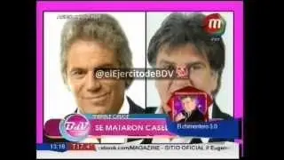Terrible cruce al aire entre Ventura y Casella. Feroz pelea vía @AngeldebritoOk