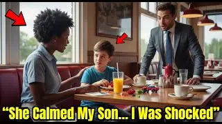 Shocked Billionaire Watches Waitress Calm His Autistic Son &mdash; What Happens Next Shocks Him