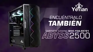 GABINETE GAMING MOD. YGA-49702 ABYSS 2500
