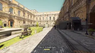 Follow Gina to the Museum | A Nun in Trouble Walkthrough Gameplay | Indiana Jones & the Great Circle