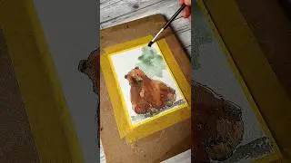 Children&rsquo;s book watercolor illustration exercise