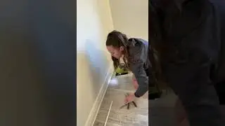 Easy way to cut quarter round. Using miter shears to cut quarter round! Fast, cheap, and easy DIY!