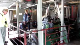 PS Pevensey - engines whilst turning