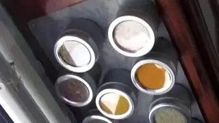 Making a magnetic spice rack - Full Time Off Grid RV Living