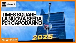 Ecco la nuova sfera a  pronta per il count down di Capodanno 2025