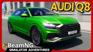 BeamNG Drive driving Audi Q8 Ultra Graphics!