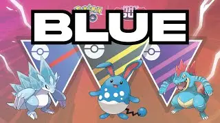 This all BLUE team dominates the Great League (Pokemon GO PVP)